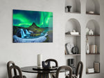 Northern Lights panel adding explorer mood to a study