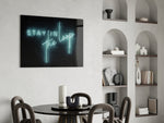 Stay in the Loop panel adding motivational mood to a teen room