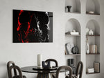 Skull panel adding statement pulse to a man-cave
