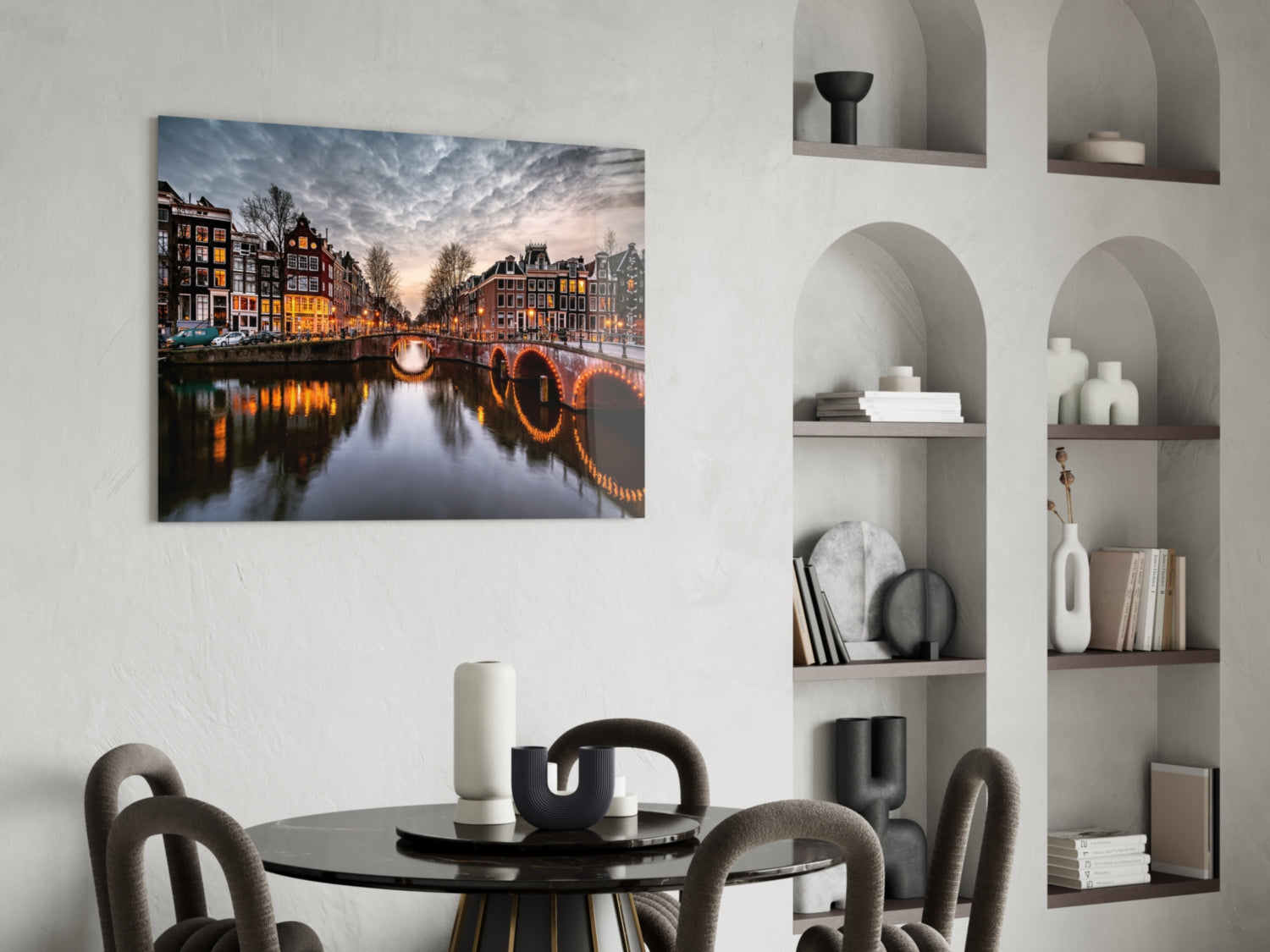 Sunset Glass Wall Art.