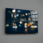 Bokeh-window panel bringing urban introspection to a contemporary living space