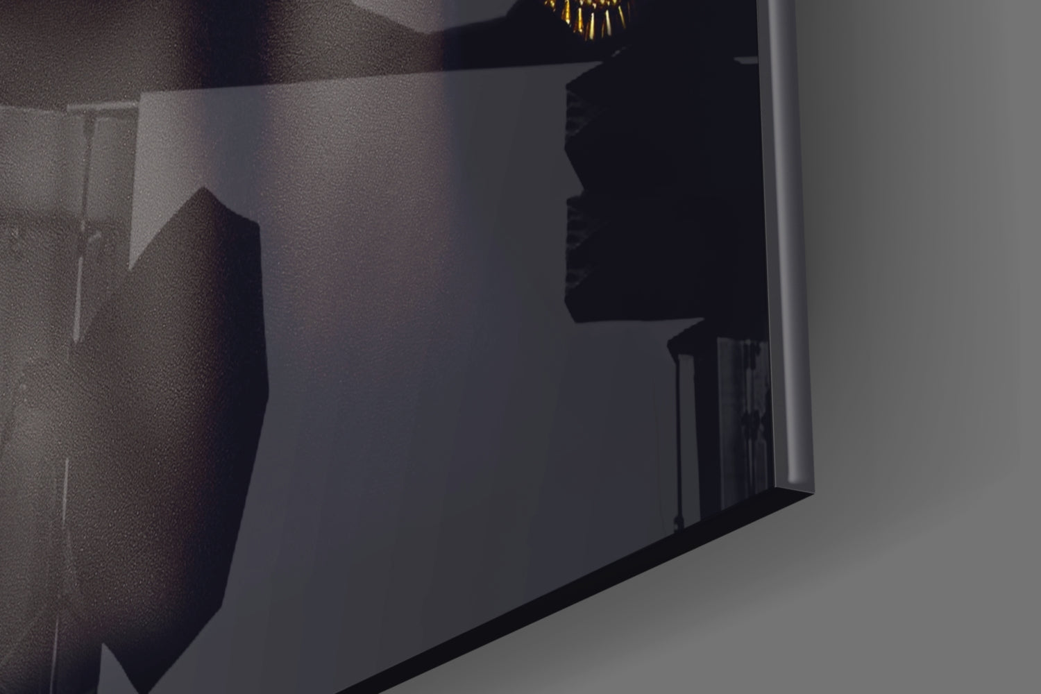 Gold Woman Glass Wall Art.