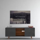 Famous Words Glass Wall Art.