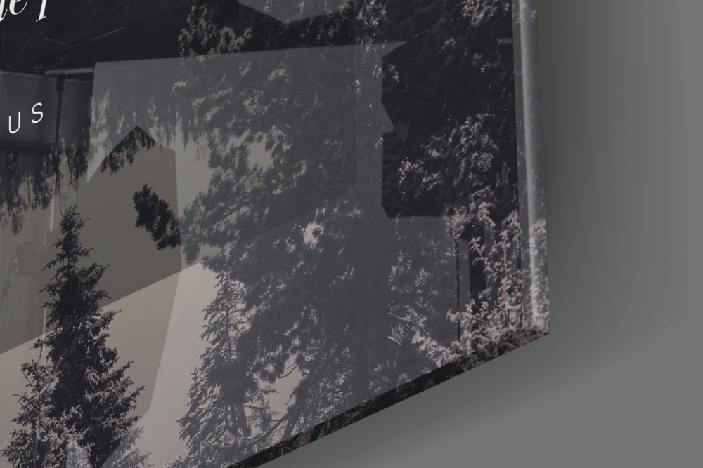 Famous Words Glass Wall Art.