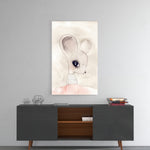 Cute Mouse panel catching gallery light to reveal its tactile texture