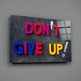 Chalkboard-magnet panel bringing motivational cheer to a contemporary living space