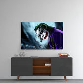 Joker panel catching low light to reveal its tactile streak