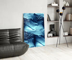 Blue Serenity panel adding serene pulse to a bedroom