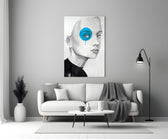 Little Child Glass Wall Art.