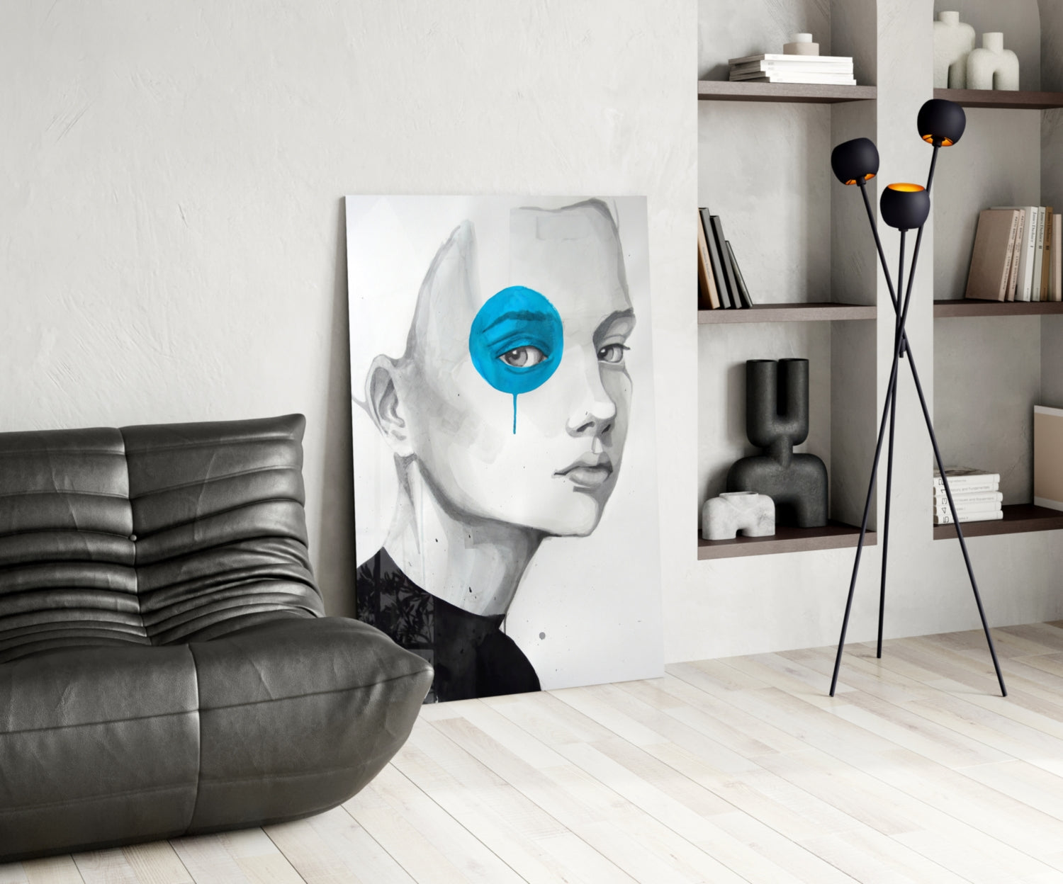 Little Child Glass Wall Art.