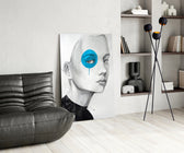 Little Child Glass Wall Art.