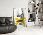 Silence panel adding creative mood to an art studio