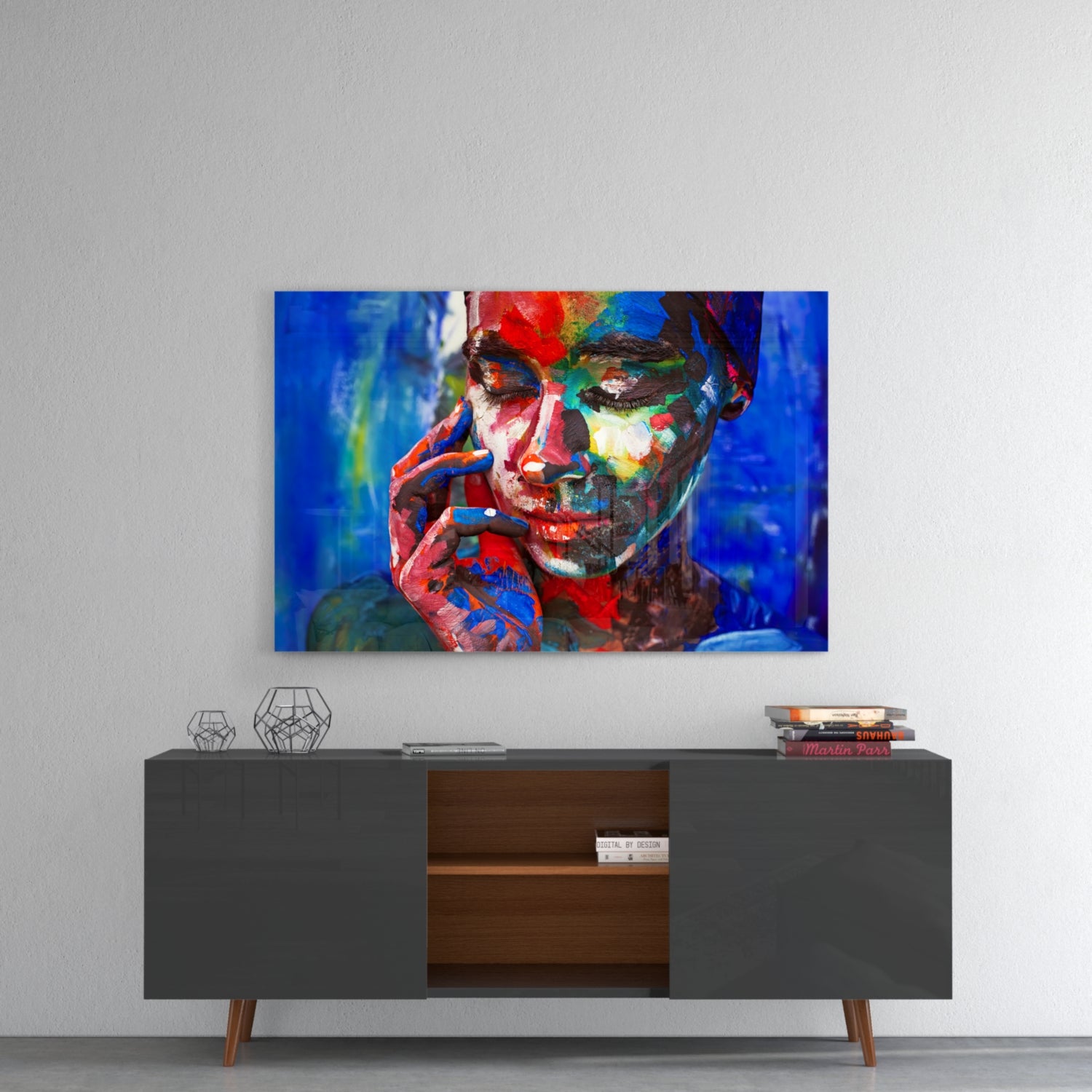 Women's Glass Wall Art.