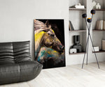 Horse panel adding stable mood to a country home