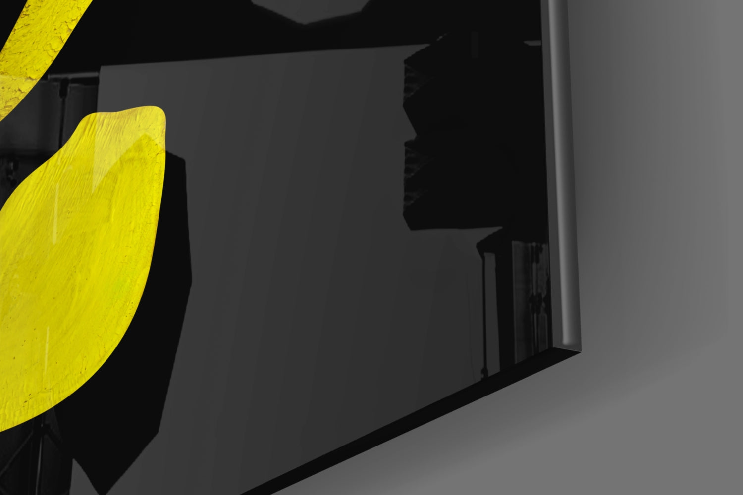 Existing Glass Wall Art.