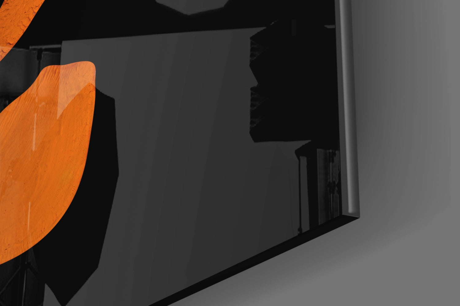 Existing Glass Wall Art.