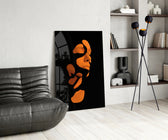 Existing panel adding conceptual mood to an art studio