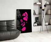 Existing Glass Wall Art.