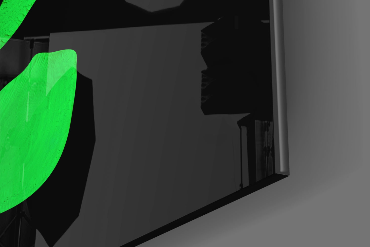 Existing Glass Wall Art.