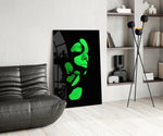 Existing panel adding conceptual mood to an art studio