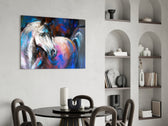 White Horse panel adding stable mood to a country home
