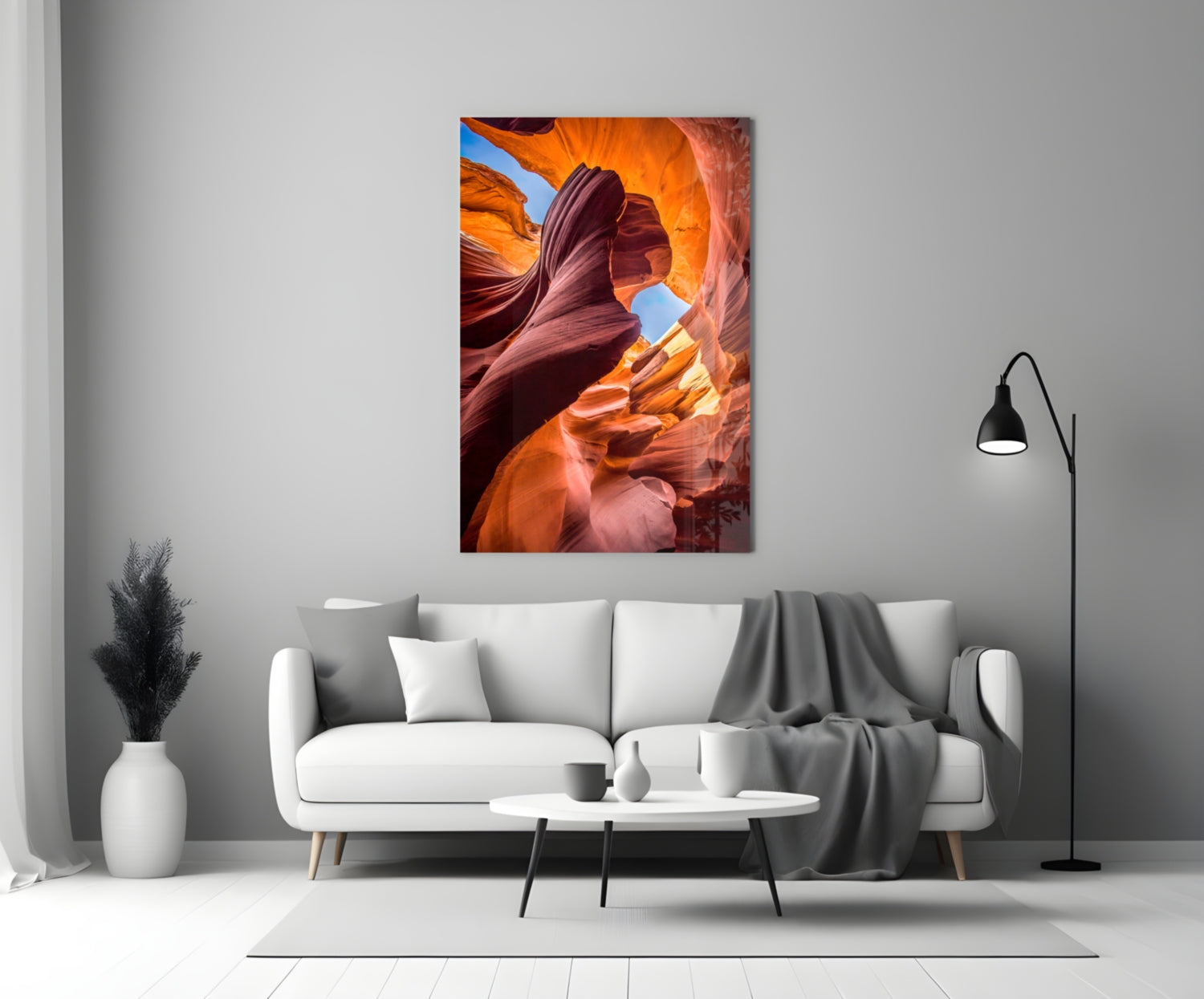 Canyon Glass Wall Art.