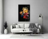 Betta's Dance Glass Wall Art.