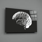 Brain-etching panel bringing intellectual drama to a contemporary living space