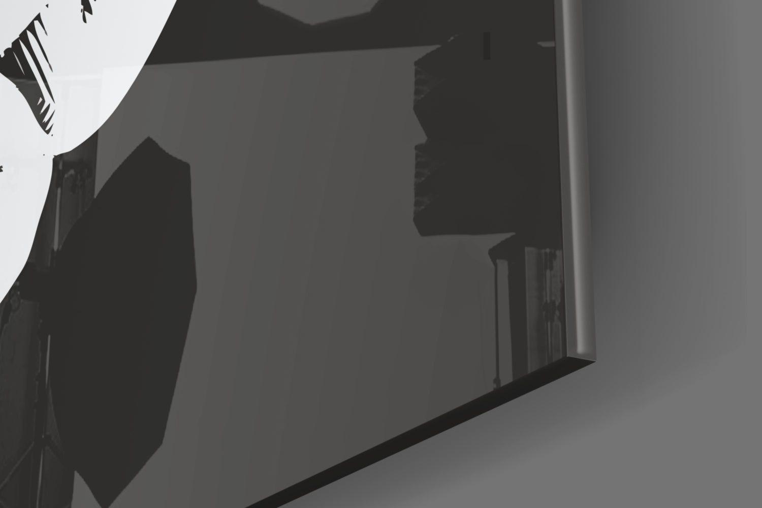 Brain Glass Wall Art.