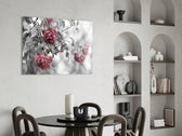 Pink Roses panel adding garden mood to a girl's room