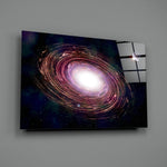 Galaxy panel bringing cosmic wonder to a contemporary living space