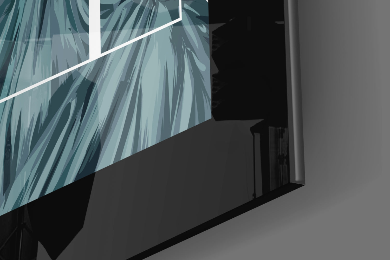 City Glass Wall Art.