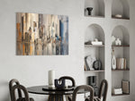 Abstract City panel adding urban mood to a man-cave
