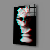 Steampunk-classical panel bringing retro-futurist drama to a contemporary living space