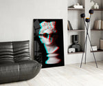 Goggle Apollo panel adding statement mood to a creative office