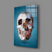 Low-poly panel bringing futurist drama to a contemporary living space
