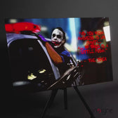 Joker Glass Wall Art