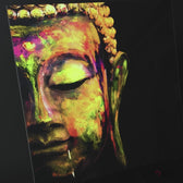 Buddha Glass Wall Art
