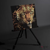 Leopard Glass Wall Art  || Designer Collection