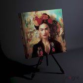 Frida Kahlo Glass Wall Art|| Designer Collection