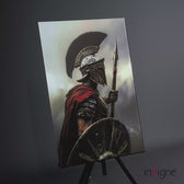 Gladiator Glass Wall Art || Designer Collection