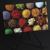 Spices Glass Wall Art