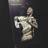 Kobe Bryant Glass Wall Art