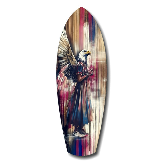 American Eagle Glass Wall Art.