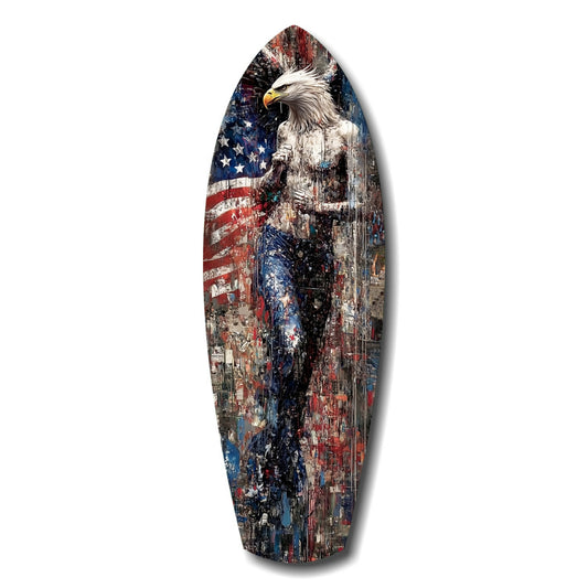 Eagle Glass Wall Art.
