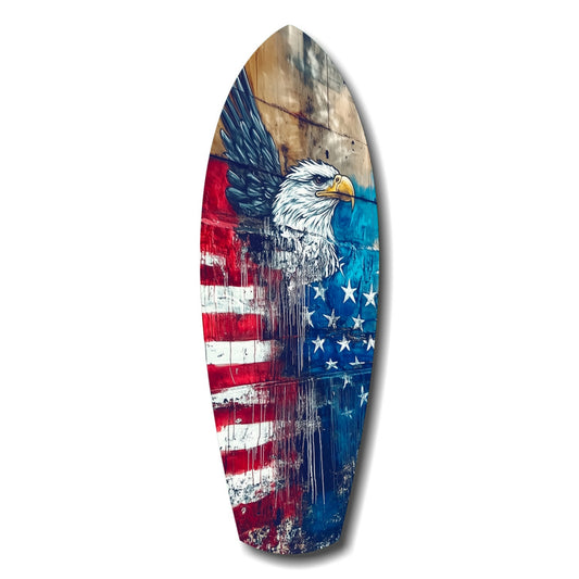 American Eagle Glass Wall Art.