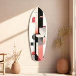 Modern Wave Harmony Glass Wall Art.