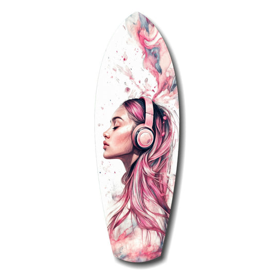 Dreamwave Beats Glass Wall Art.