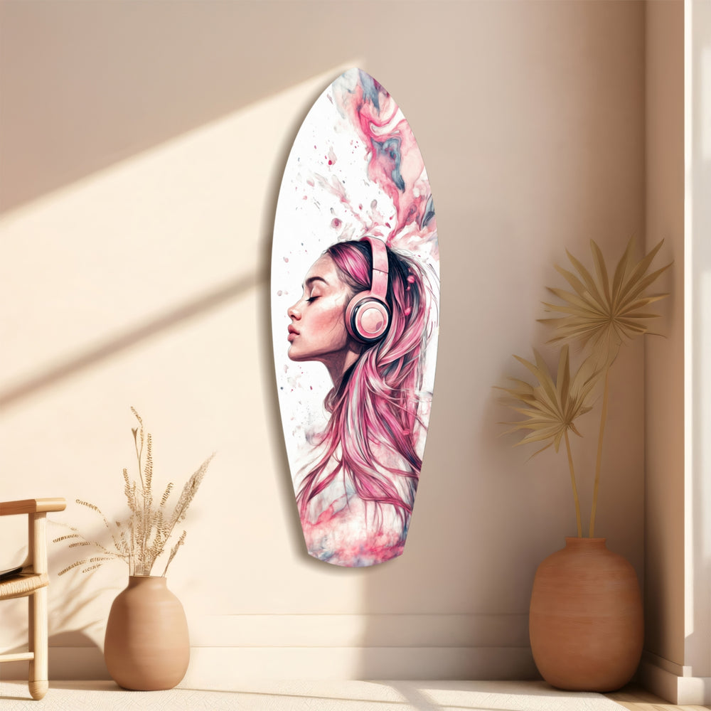 Dreamwave Beats Glass Wall Art.