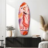 Dance Flow Glass Wall Art.